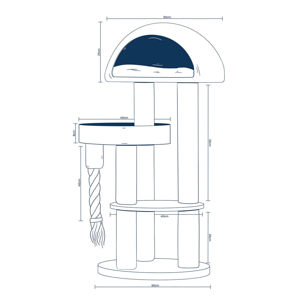 Helsinki Dome Cat Tree