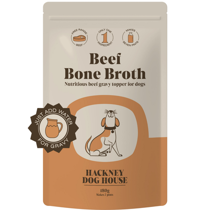 Beef Bone Broth for Dogs | Dog Gravy Food Topper