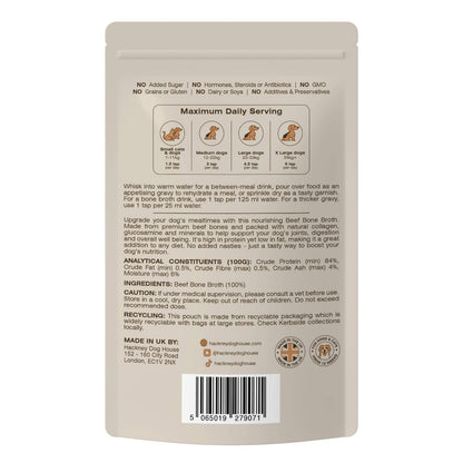 Beef Bone Broth for Dogs | Dog Gravy Food Topper