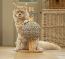 Helsinki Ball Ivory Cat Scratching Post