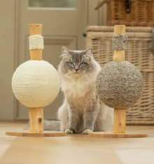 Helsinki Ball Ivory Cat Scratching Post